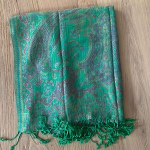 Pashmina green scarf🧣